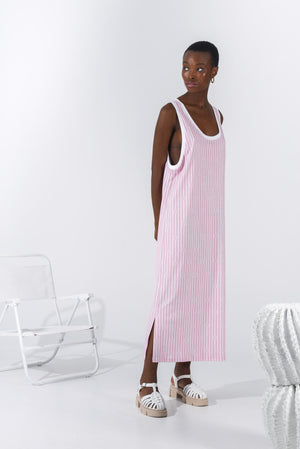 JOEY BASKET DRESS PINK