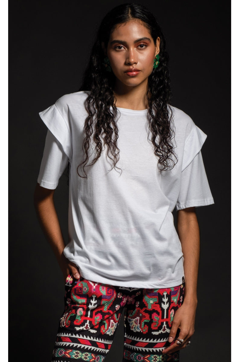 FAITH T-SHIRT - Cotton white