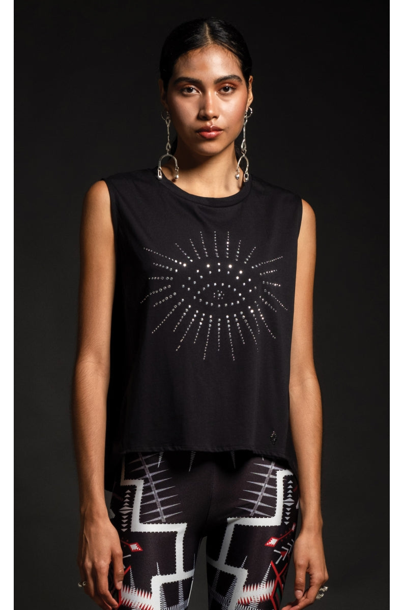 PROPHECY TOP - Strass