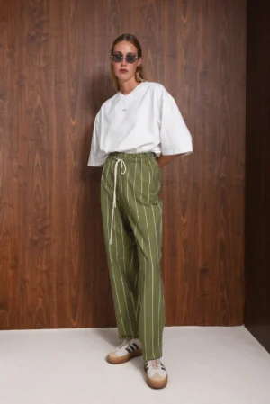 ARPYES SOULFUL PANTS GREEN