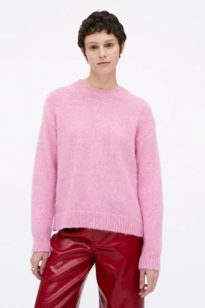 WILD PONY Pink soft knit sweater