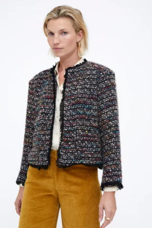 WILD PONY Multicoloured tweed jacket