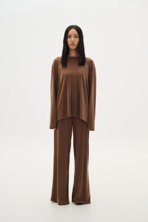 COMBOS Set Blouse & Trouser CAMEL