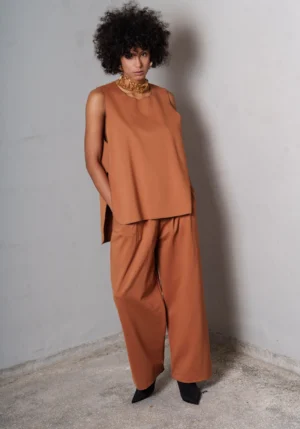 COLLECTIVA NOIR LINKA PANTS CARAMEL