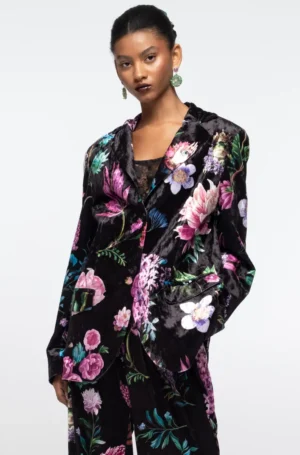 PEACE AND CHAOS AZELEA BLAZER - Velvet