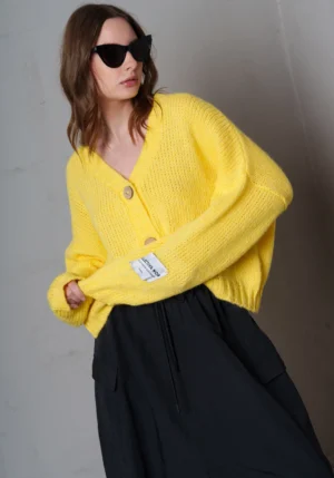 COLLECTIVA NOIR NO3 CHERRY CARDIGAN