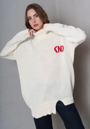 COLLECTIVA NOIR NO6 NO CUT LOGO WHITE