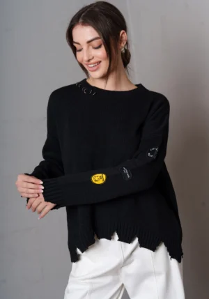 COLLECTIVA NOIR NO8 PINS TOP