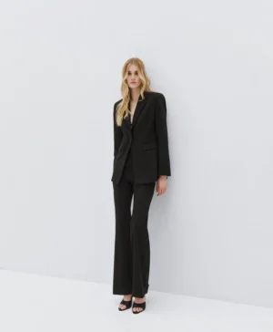 ACCESS Cuffed Pants BLACK