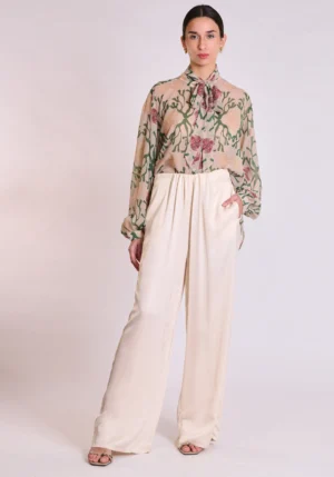 COLLECTIVA NOIR BLOSSOM PANTS