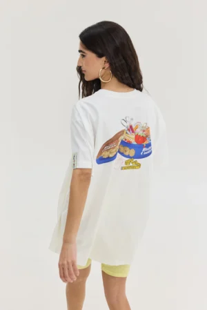 HEMITHEA Cheetah T-shirt Off White (Sewing Box)