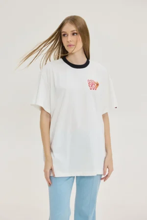 HEMITHEA Cheetah T-shirt Off White (Dog Days)
