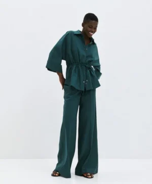 ACCESS WIDE LEG LINO PANTS