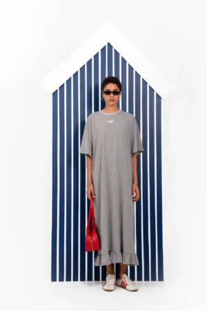 ARPYES EASY LIVING DRESS GREY