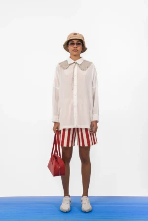 ARPYES OCEAN SHIRT ECRU