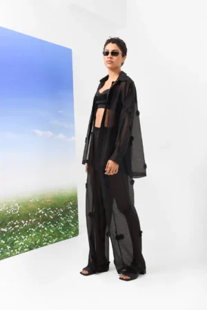 ARPYES AUGUST PANTS BLACK