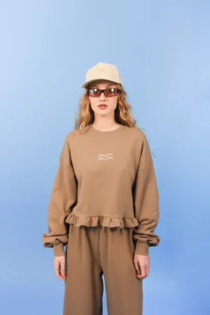 ARPYES EASY LIVING SWEATER CAMEL