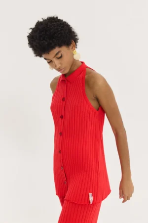 HEMITHEA Bob Top (Red)