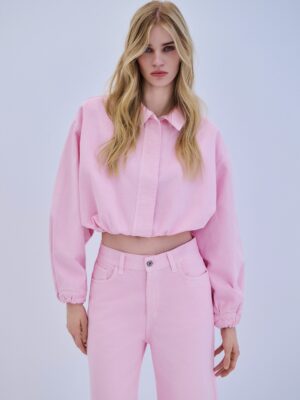 COMBOS Denim Jacket Crop