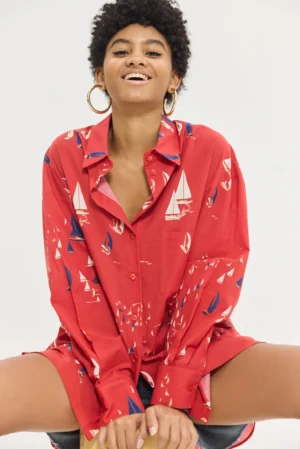 HEMITHEA Lora Shirt (Red)