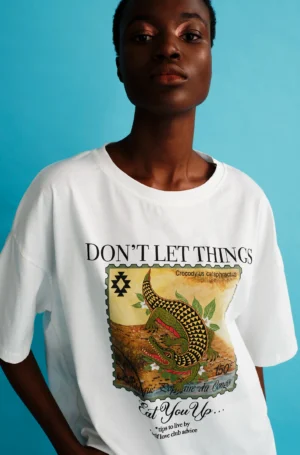 PEACE AND CHAOS REPTILE T-SHIRT - Cotton