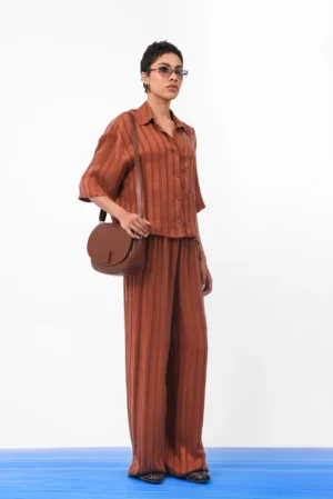 ARPYES CAYO SHIRT TERRACOTTA