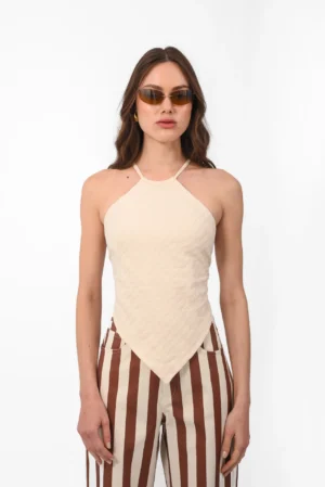 ARPYES SANDY TOP VANILLA