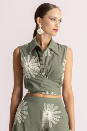 MOUTAKI Embroidered Shirt
