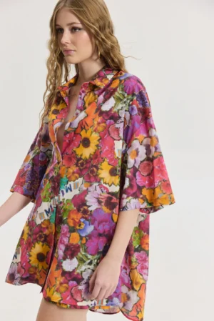 HEMITHEA Janna Shirt (Fuchsia)