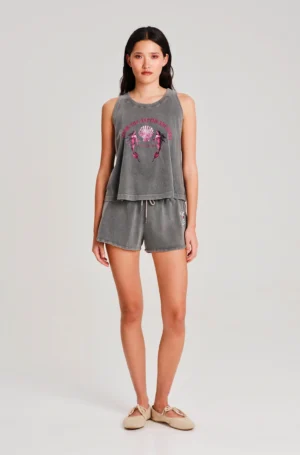 PEACE AND CHAOS SIREN TANK TOP - Cotton
