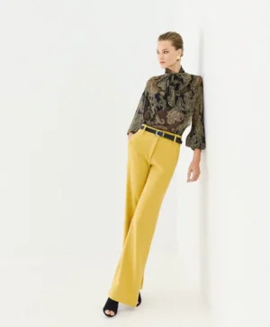 ACCESS High-rise pants YELLOW