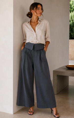 MADELYS TROUSERS BLACK