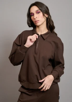 COLLECTIVA NOIR RICH TOP BROWN