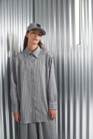ARPYES GYOZA SHIRT GREY