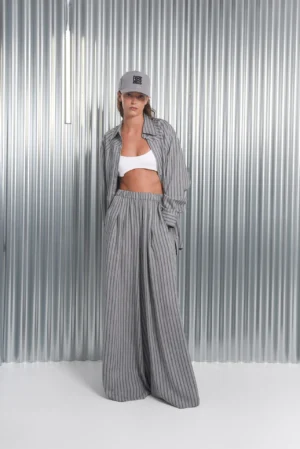 ARPYES GYOZA PANTS GREY