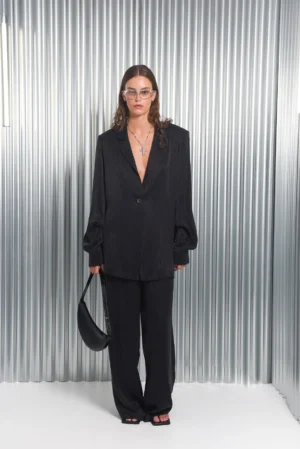 ARPYES KOI BLAZER BLACK