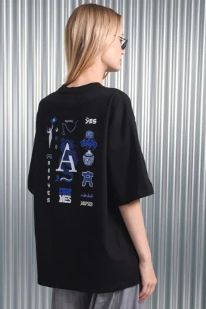 ARPYES LUCKY T-SHIRT BLACK