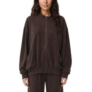 MOUTAKI ZIP OVERSIZE CARDIGAN WOMEN