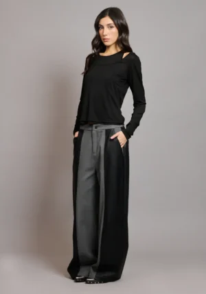 COLLECTIVA NOIR BALLY PANTS