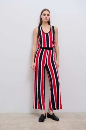 COMBOS Pinstripe Knit Pants