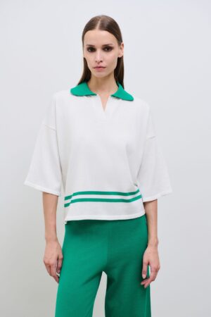 COMBOS Emerald Knit Polo
