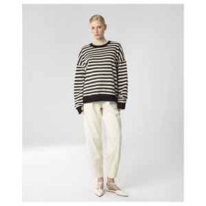 MOUTAKI OVERSIZED STRIPED PULLOVER