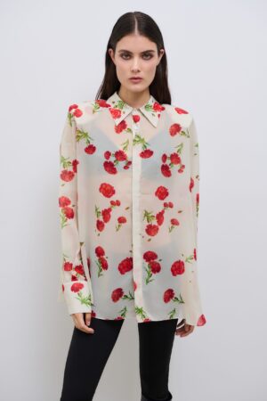 COMBOS Carnation Dream Shirt Ecru